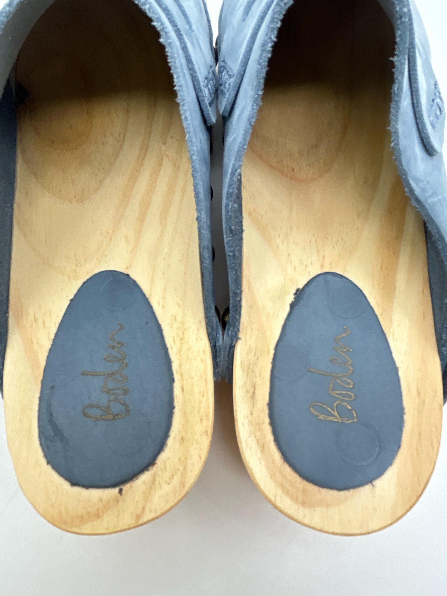 BODEN Size 37 Blue Women Clogs