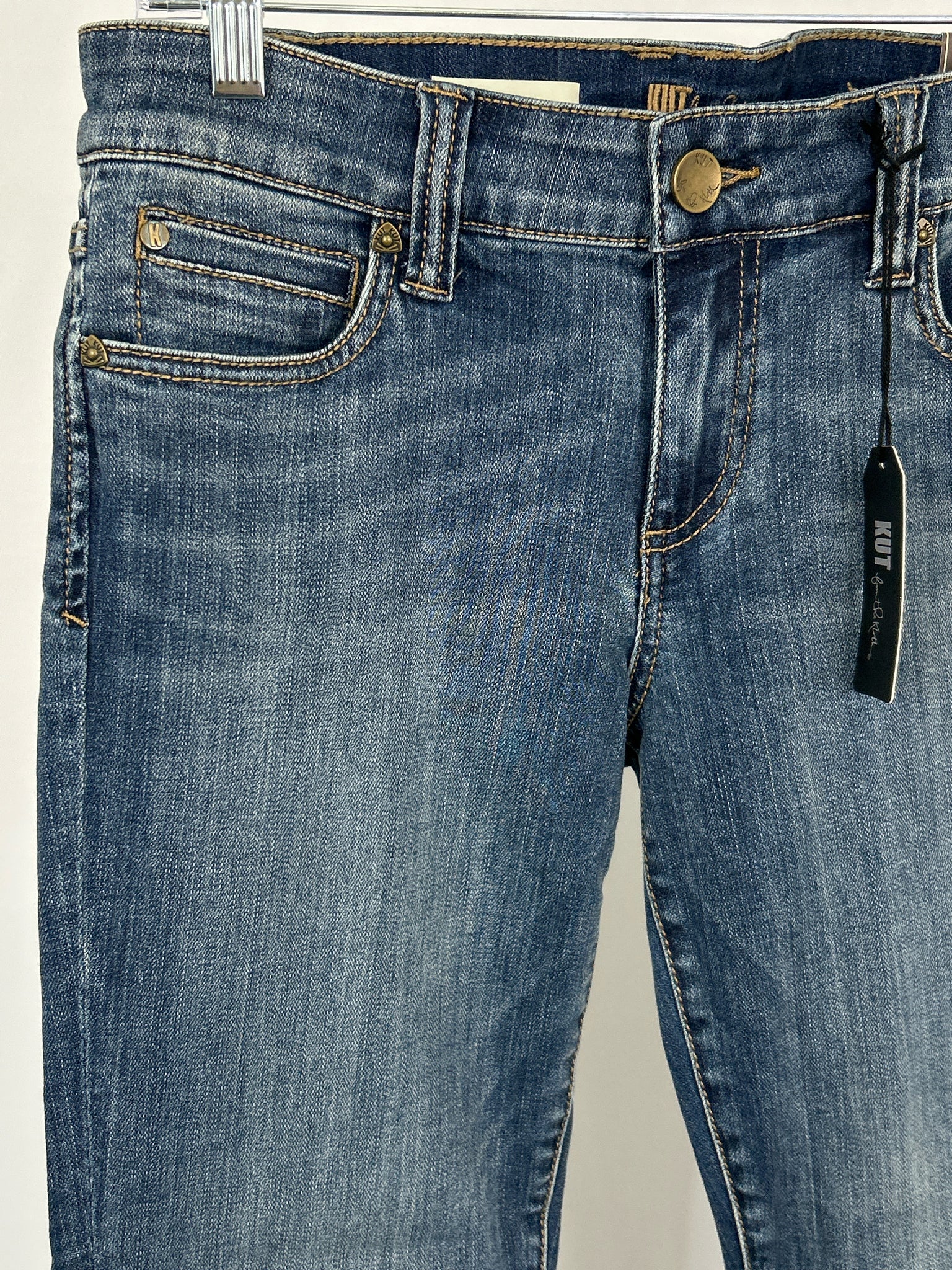 KUT FROM THE KLOTH Size 6S BLUE DENIM Women jeans