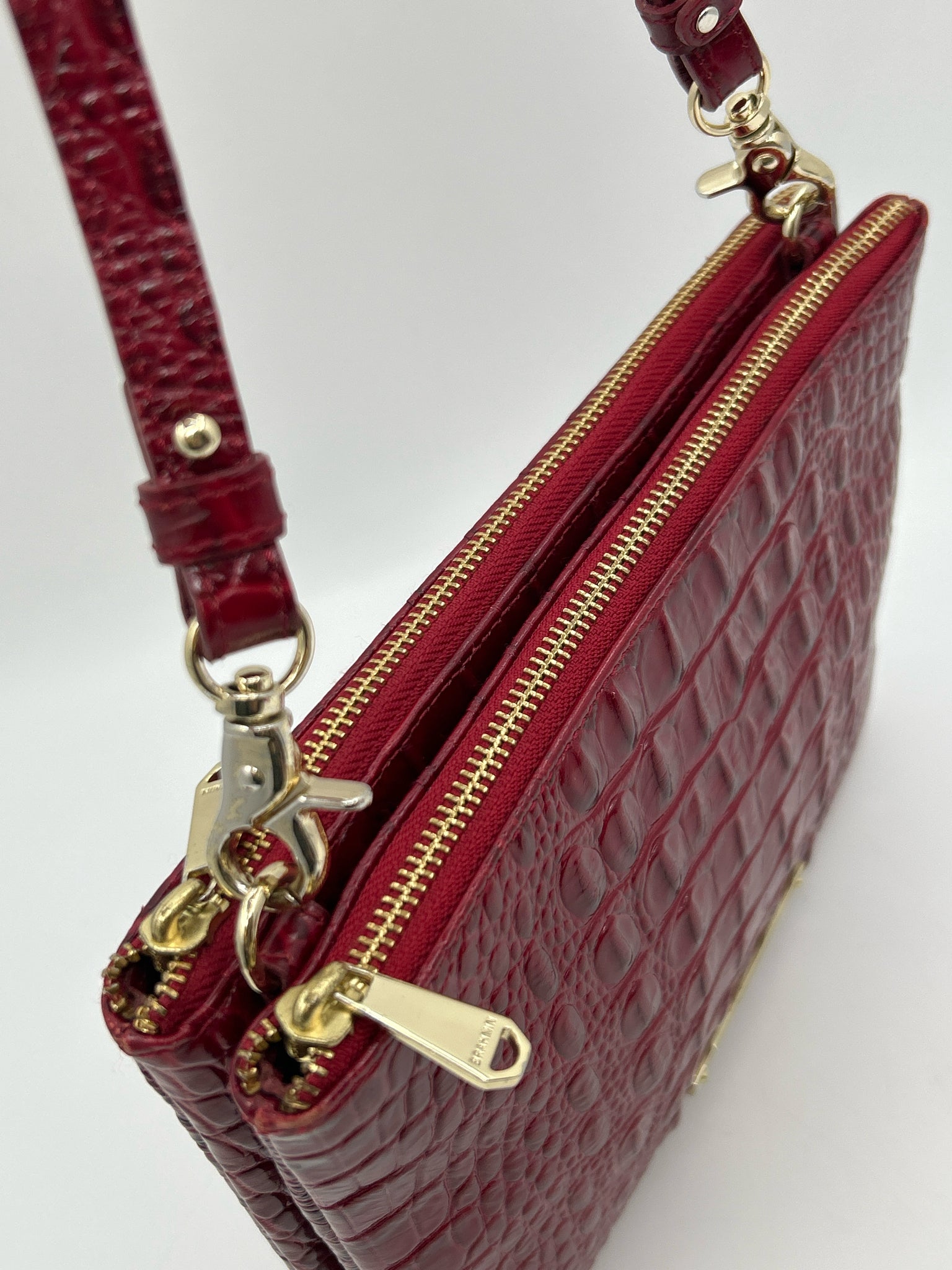 BRAHMIN DARK RED Women Purse