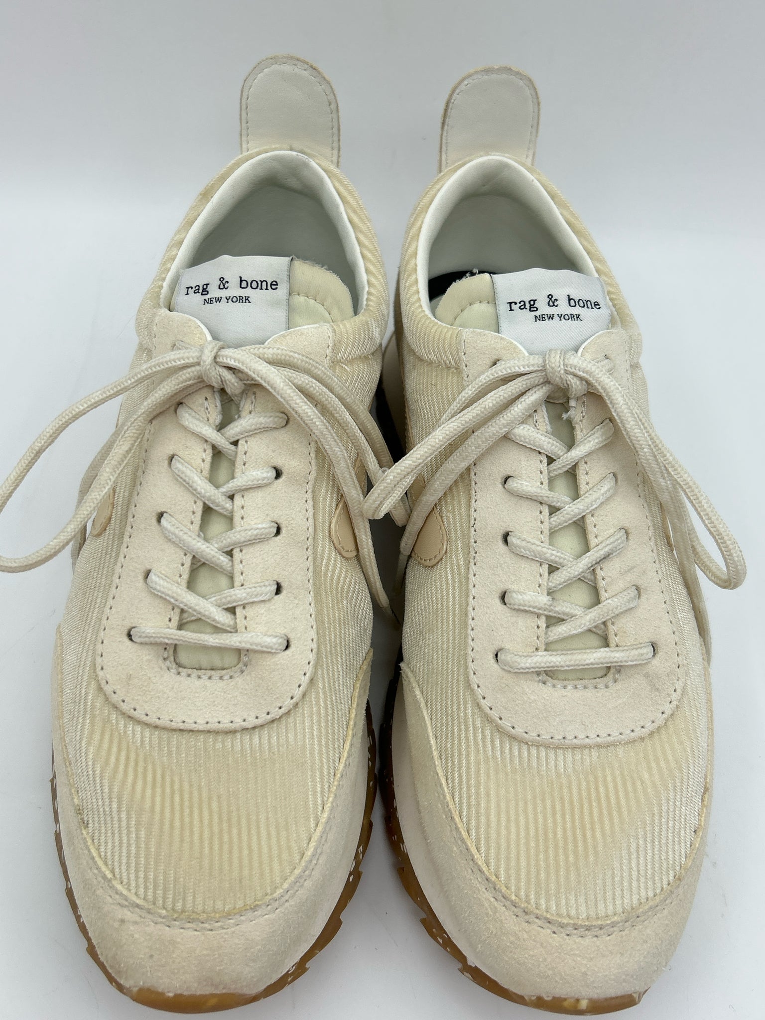 RAG & BONE Size 39 Cream Women Sneakers