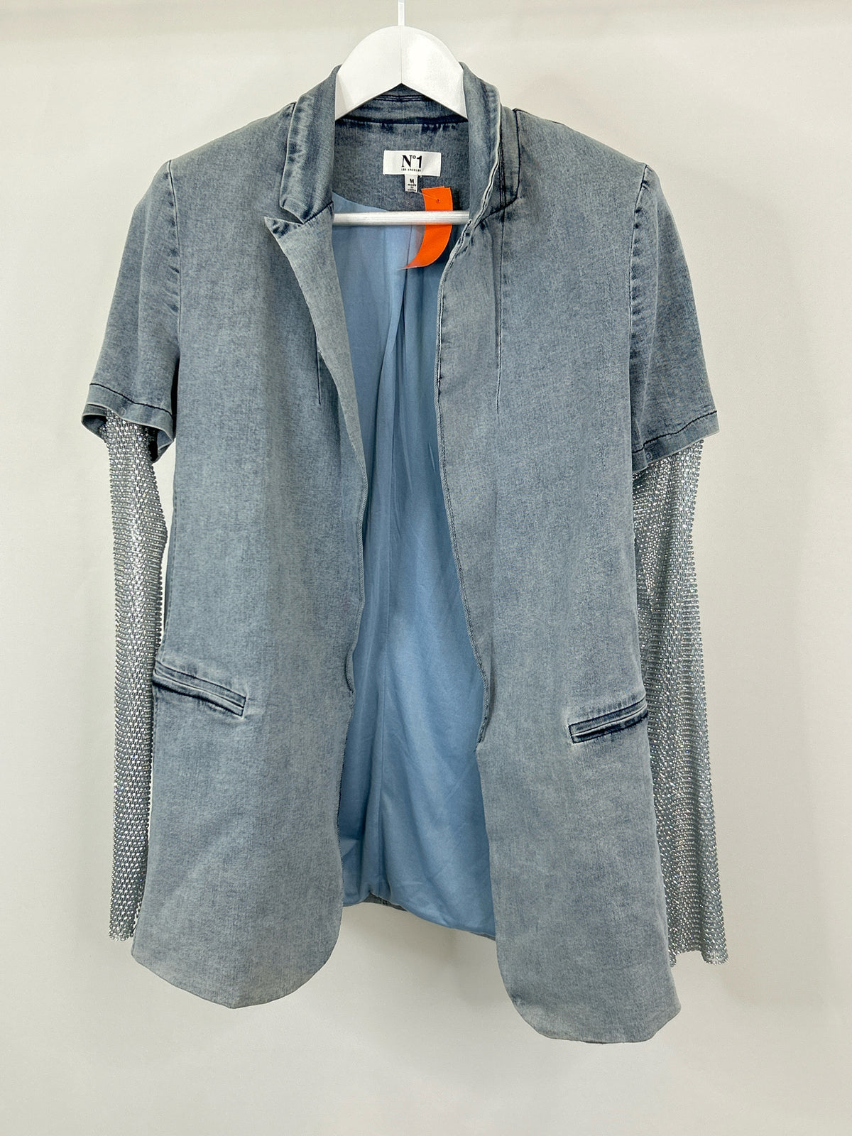 No 1 Los Angeles Size M BLUE DENIM Women Jacket