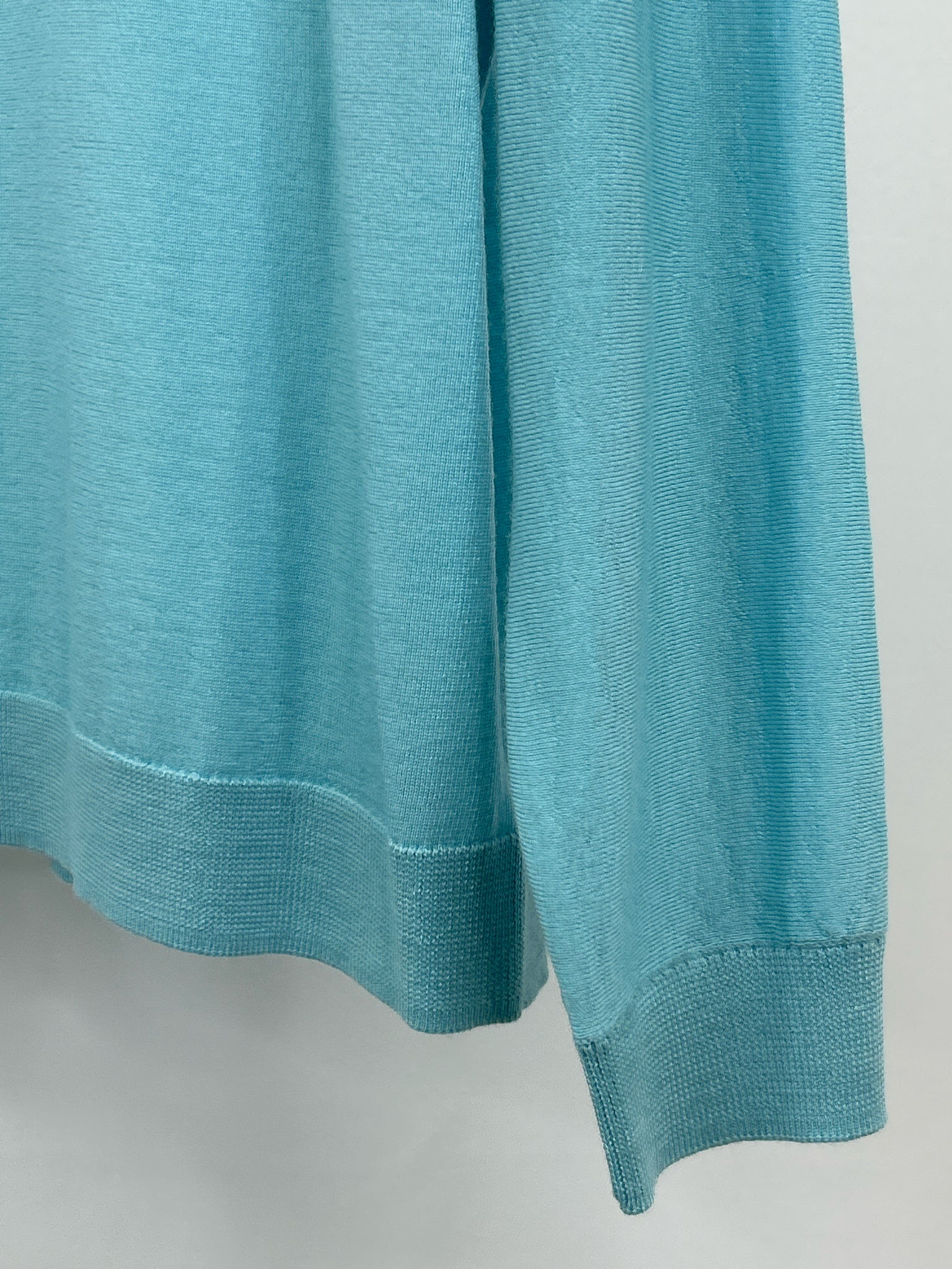 TALBOTS NWT Size XLP AQUA Women Sweater