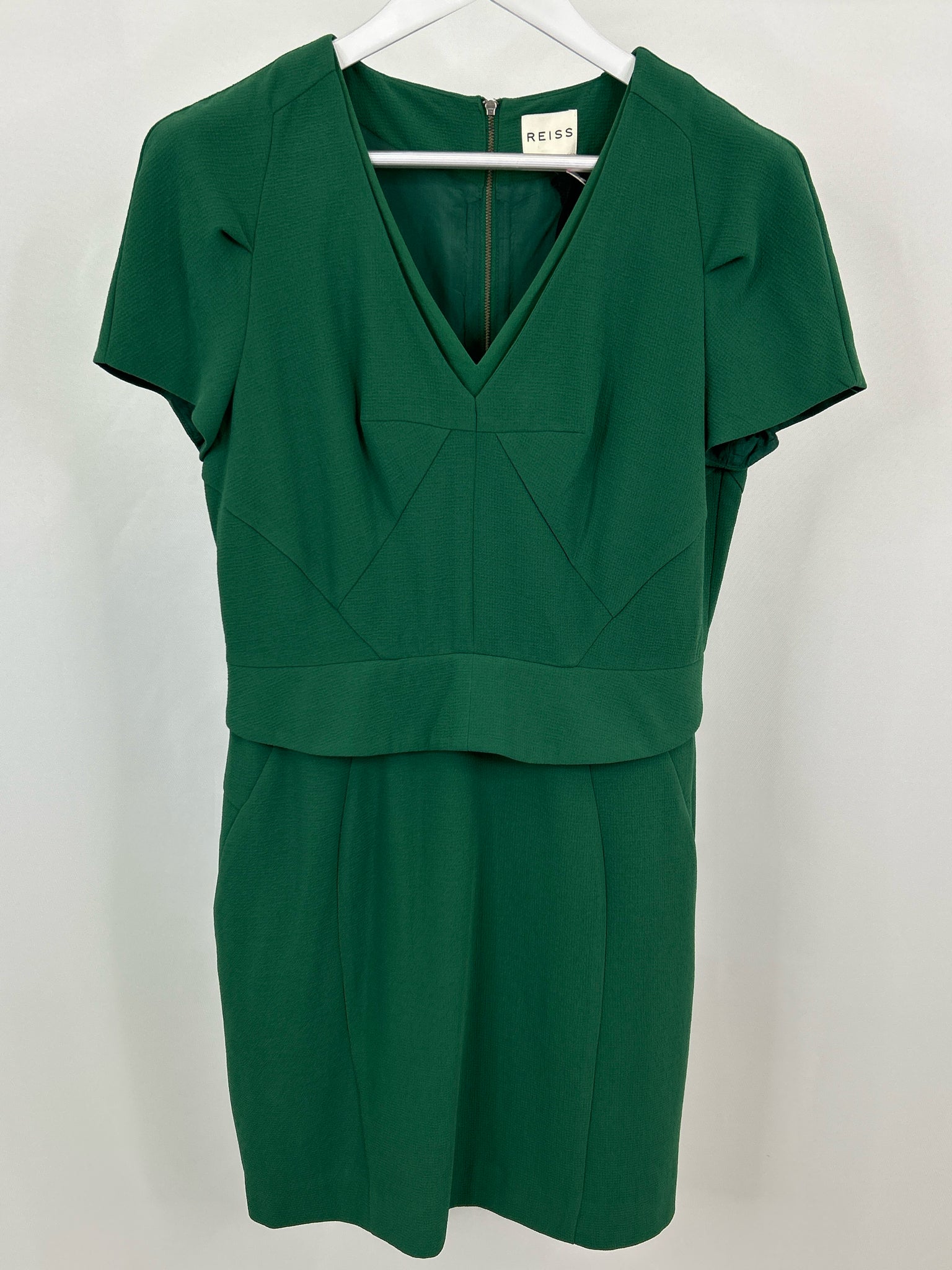 REISS Size 10 Green Women Dress NWT