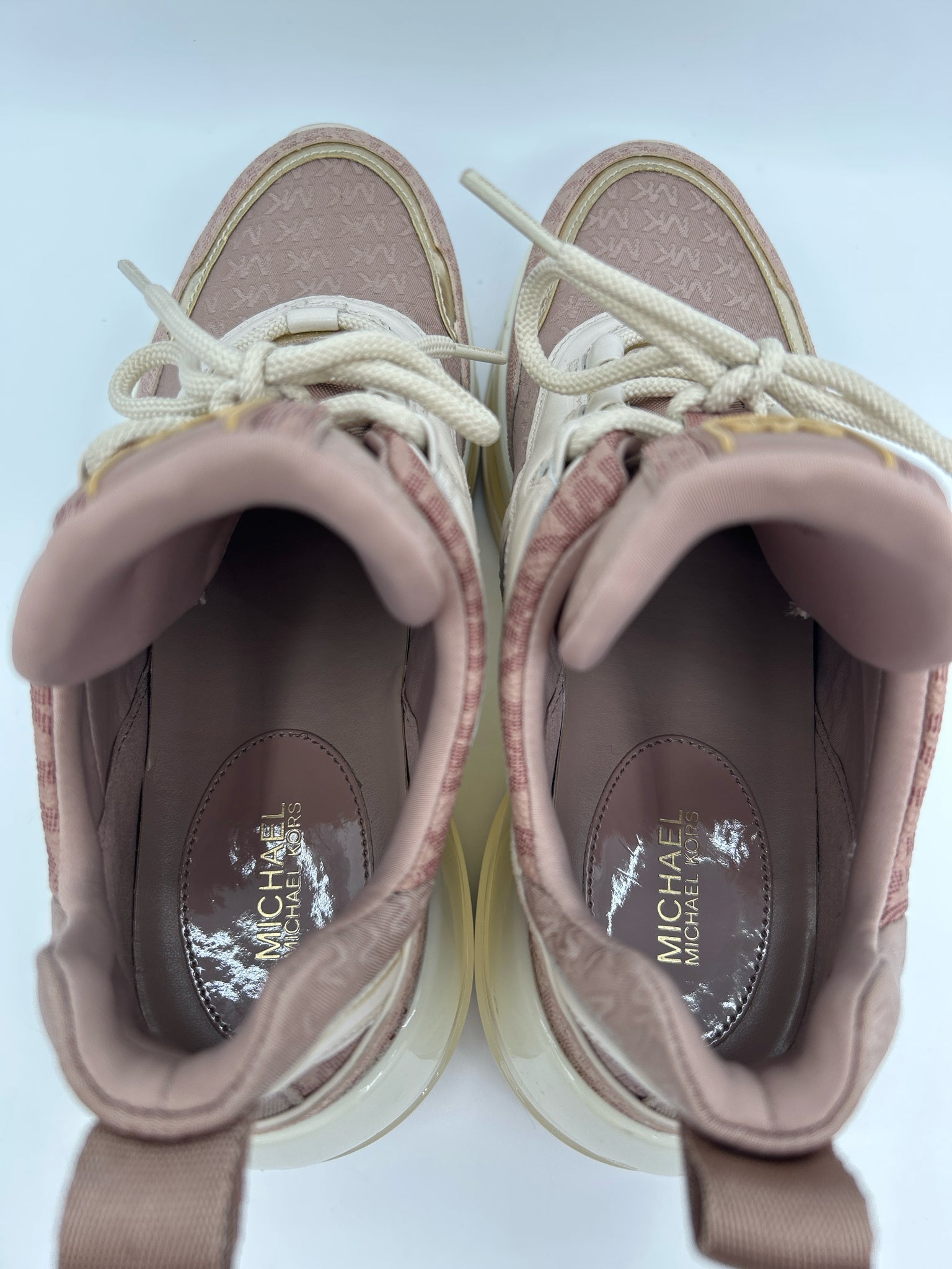 MICHAEL MICHAEL KORS Size 7M Mauve Print Women Sneakers