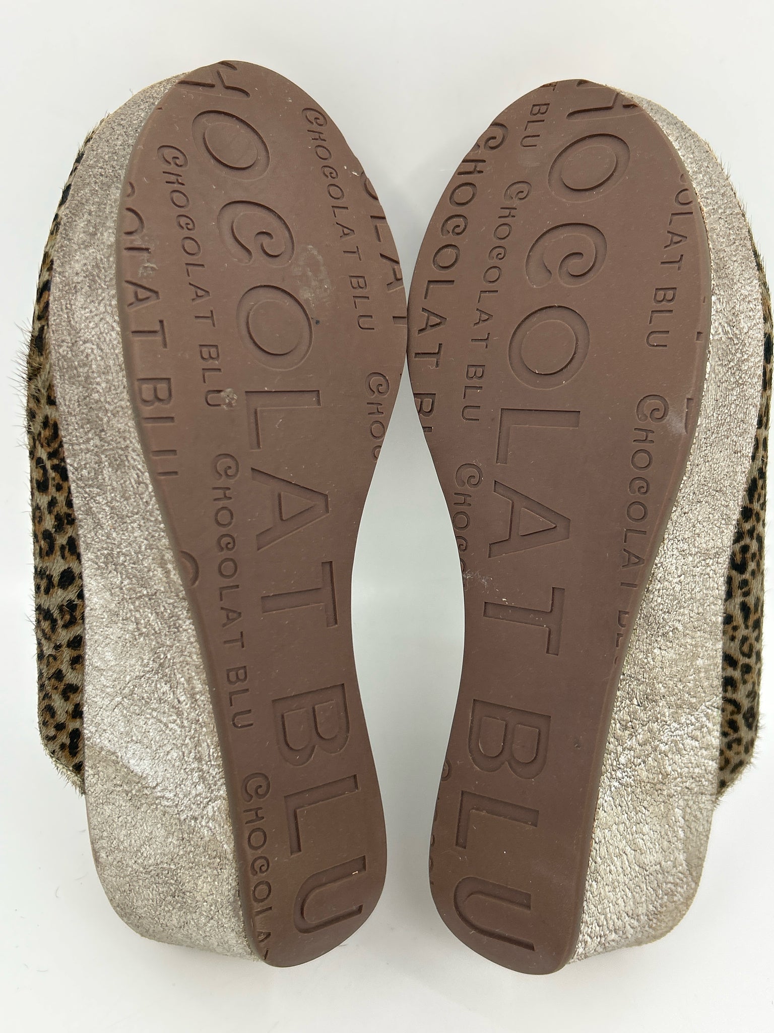 CHOCOLAT BLU Size 7 Animal Print Women Sandal