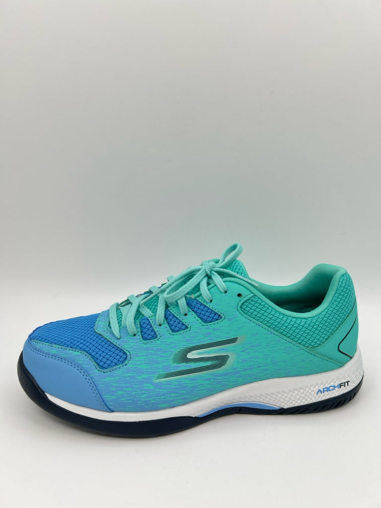 skechers Women Size 9.5 TURQUOISE Sneakers