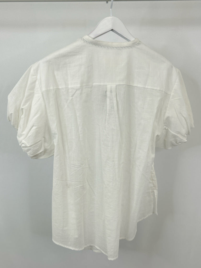 BY ANTHROPOLGIE Women Size 1X White Shirt