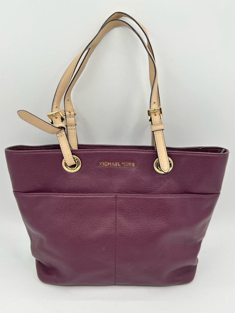 MICHAEL MICHAEL KORS Burgundy Purse  Tote