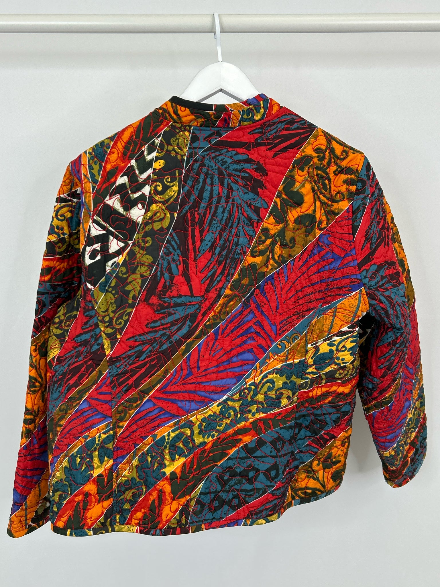 CHICO'S Size 20/22 Multi-Color Reversible Women Jacket