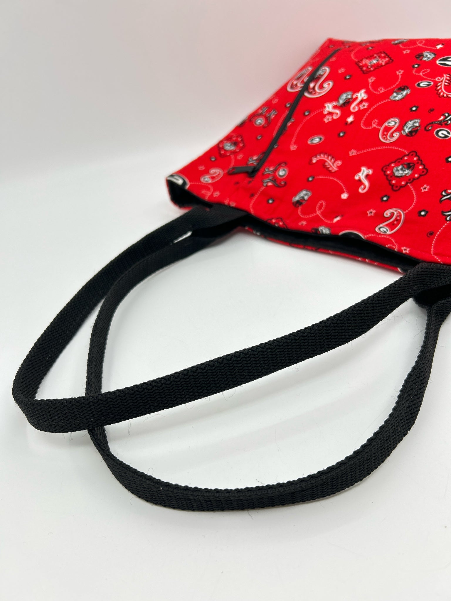 Maddy Moo Red and Black Women Purse