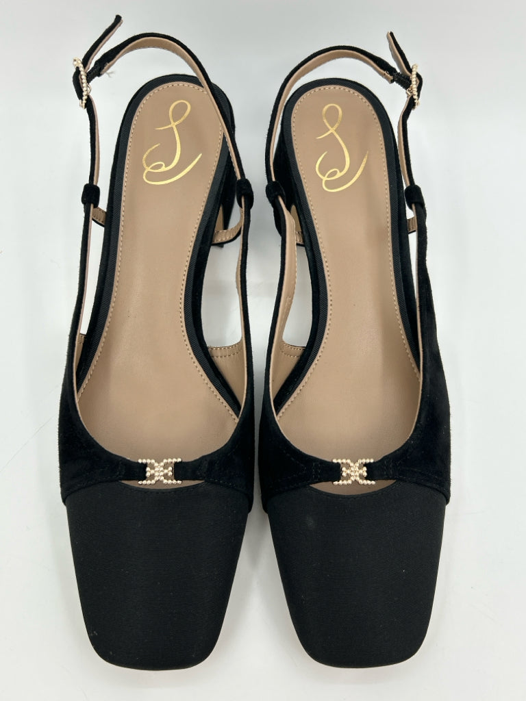 SAM EDELMAN Size 10 Black Women's Pumps