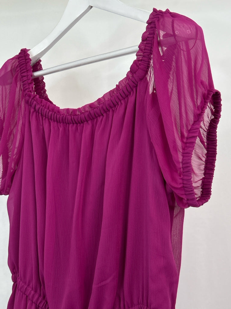 INC Size XL MAGENTA Women's Dress