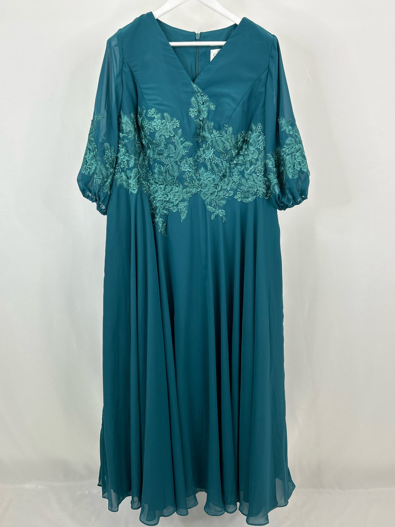 CICINIA Size 18 Teal Women Dress