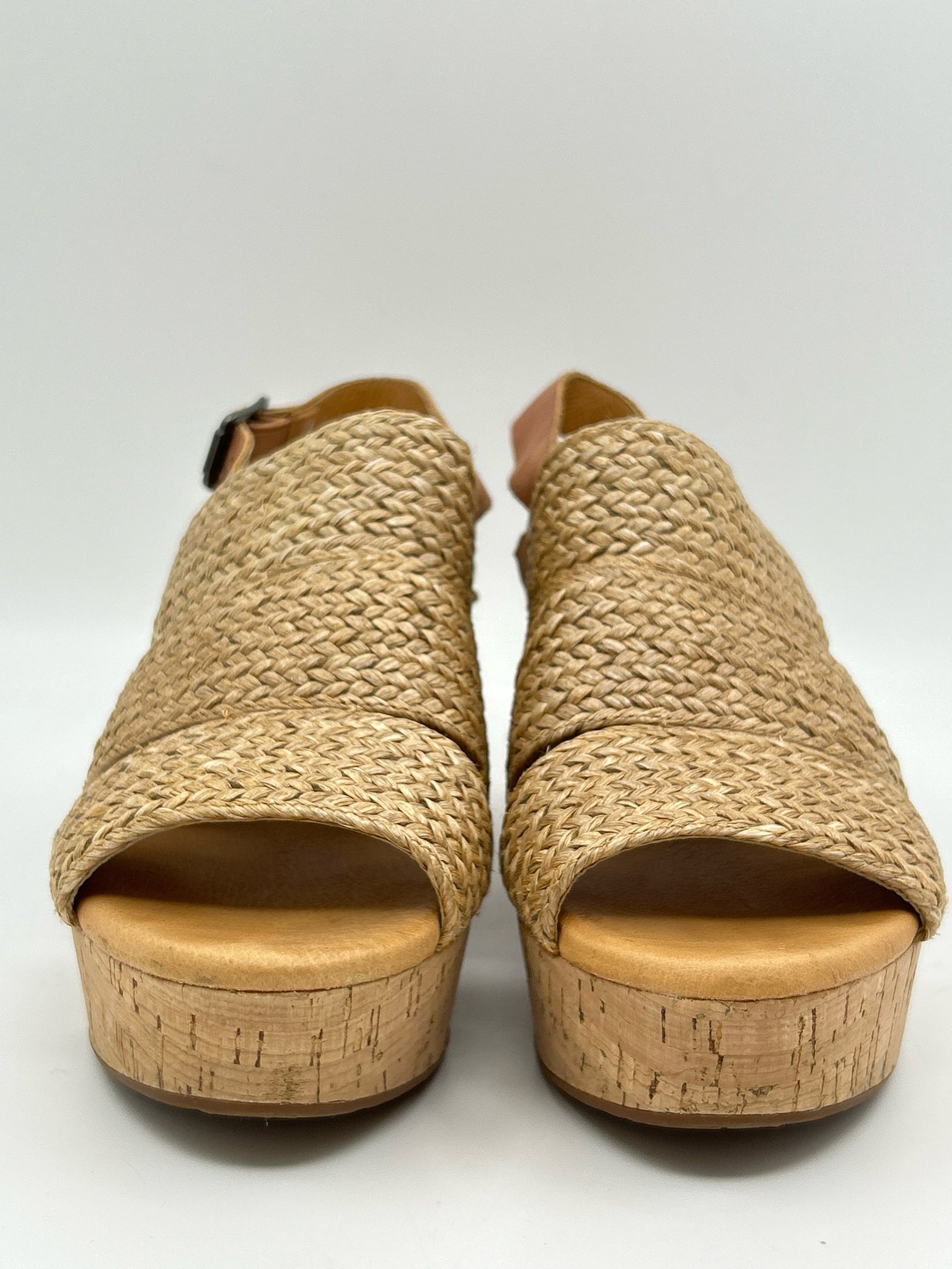 CHOCOLAT BLU Size 9 Raffia Women Sandal