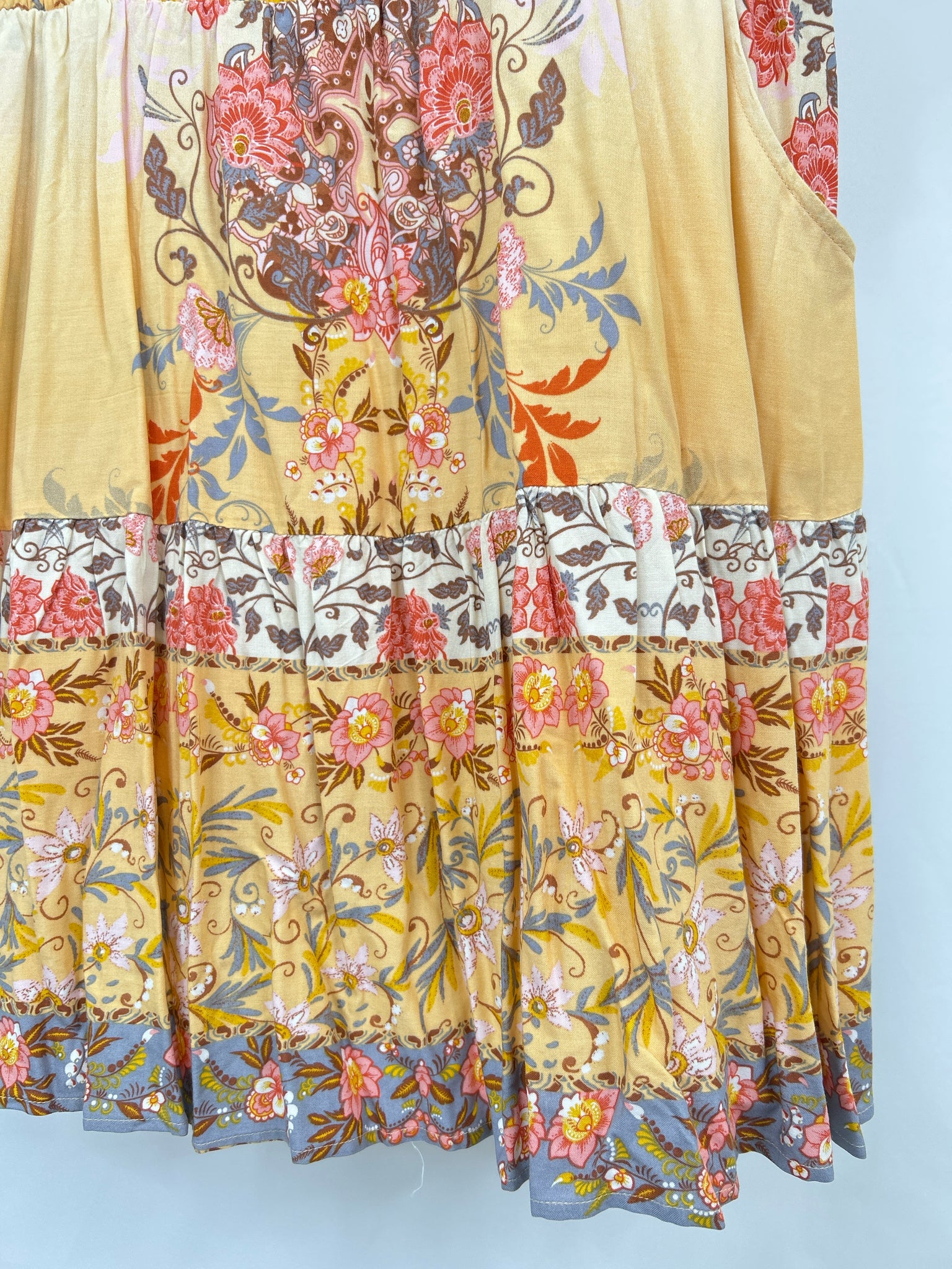 CITY CHIC Size M/18 Yellow Women Dress