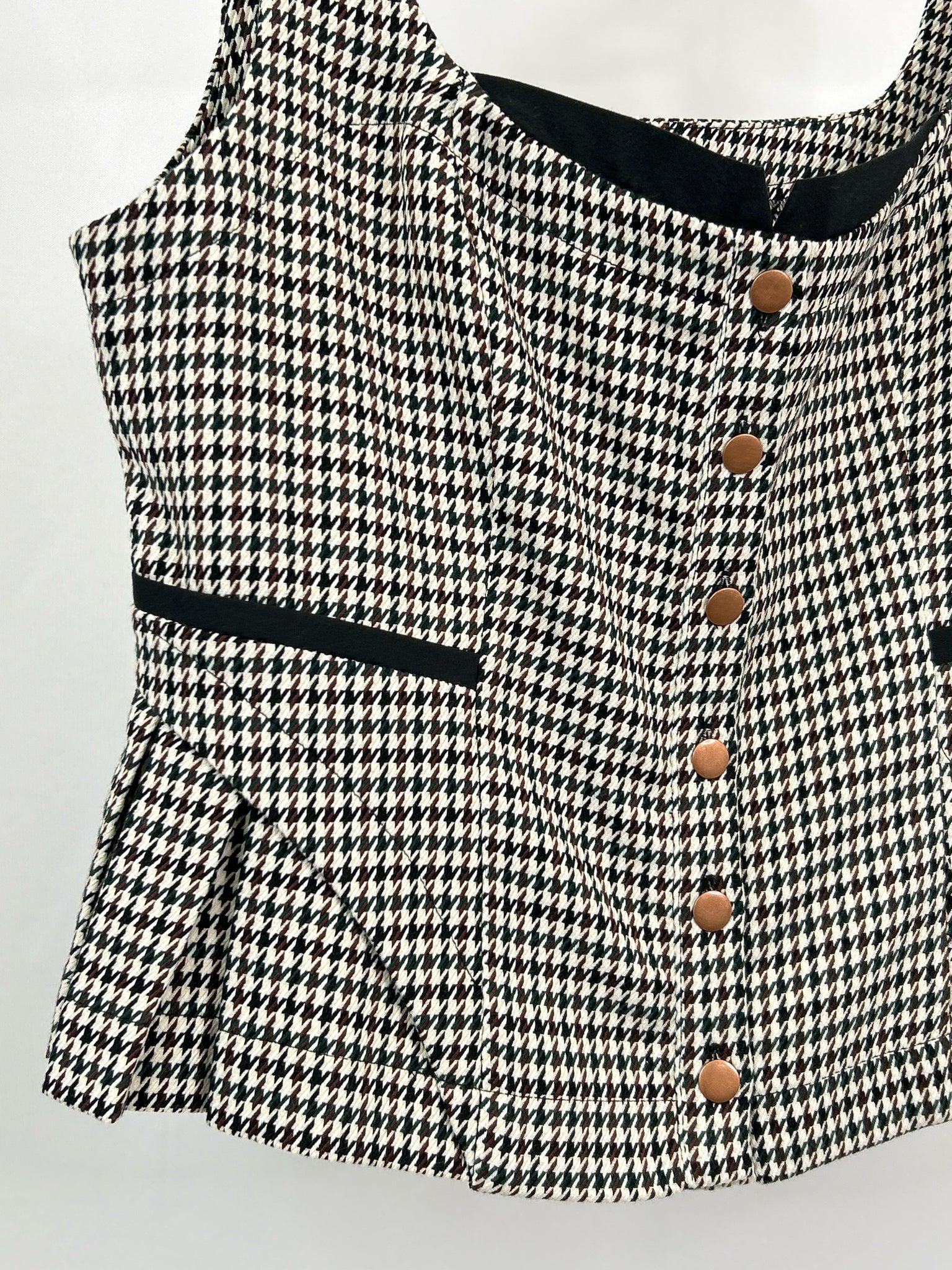 MAEVE Size L GREEN AND BROWN Women Top