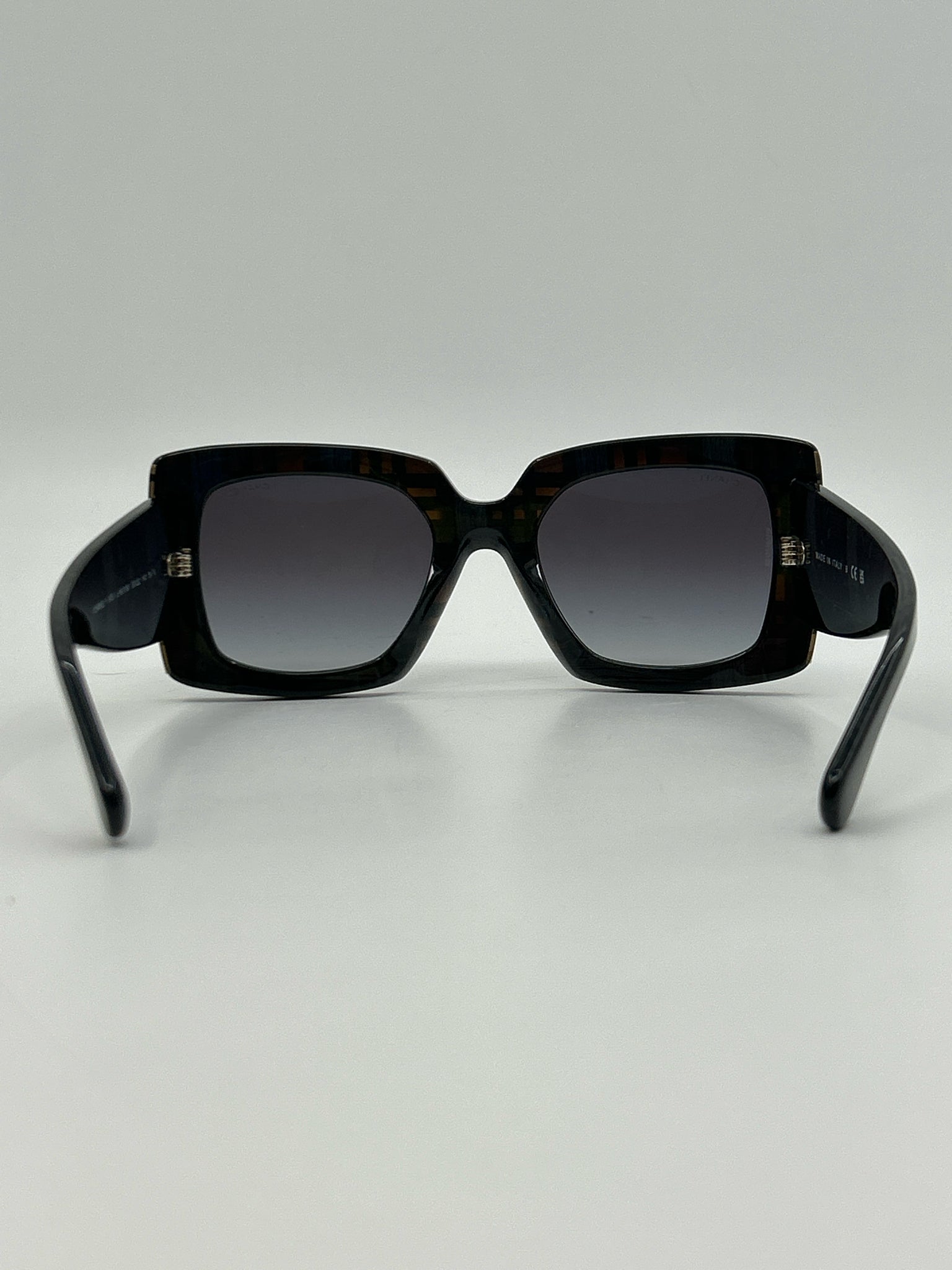 CHANEL Black & Grey Sunglasses