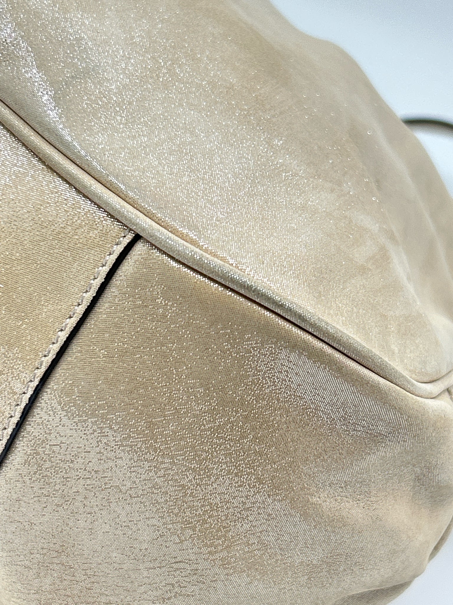 COACH METALLIC BEIGE Women Purse