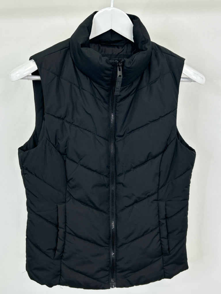 COLE HAAN Women Size XS Black Vest