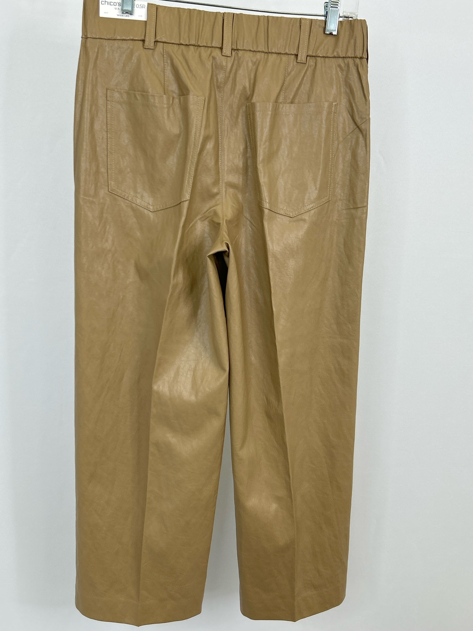 CHICO'S Size 6R Camel Women Pants
