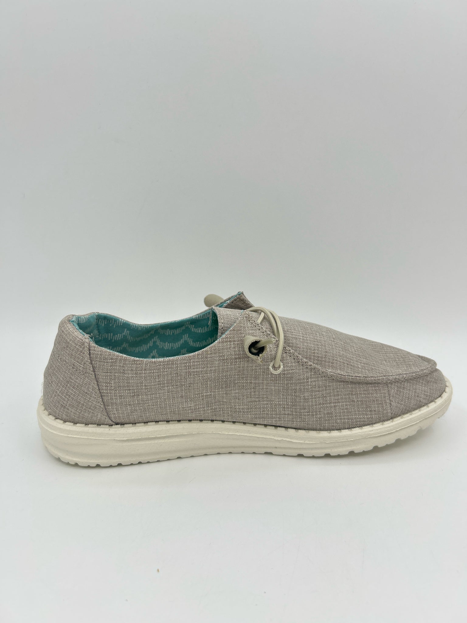 Hey Dude Size 9 Beige Women Sneakers