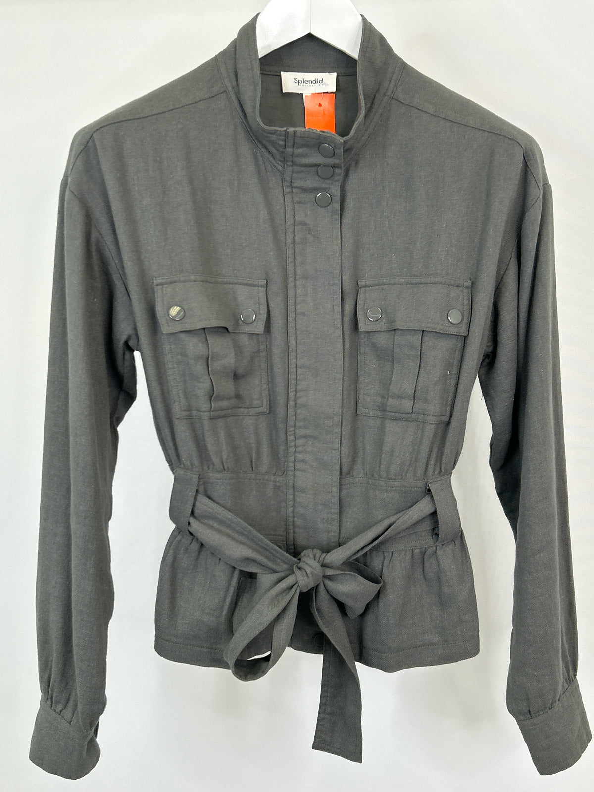 SPLENDID Size XS Grey Women Jacket