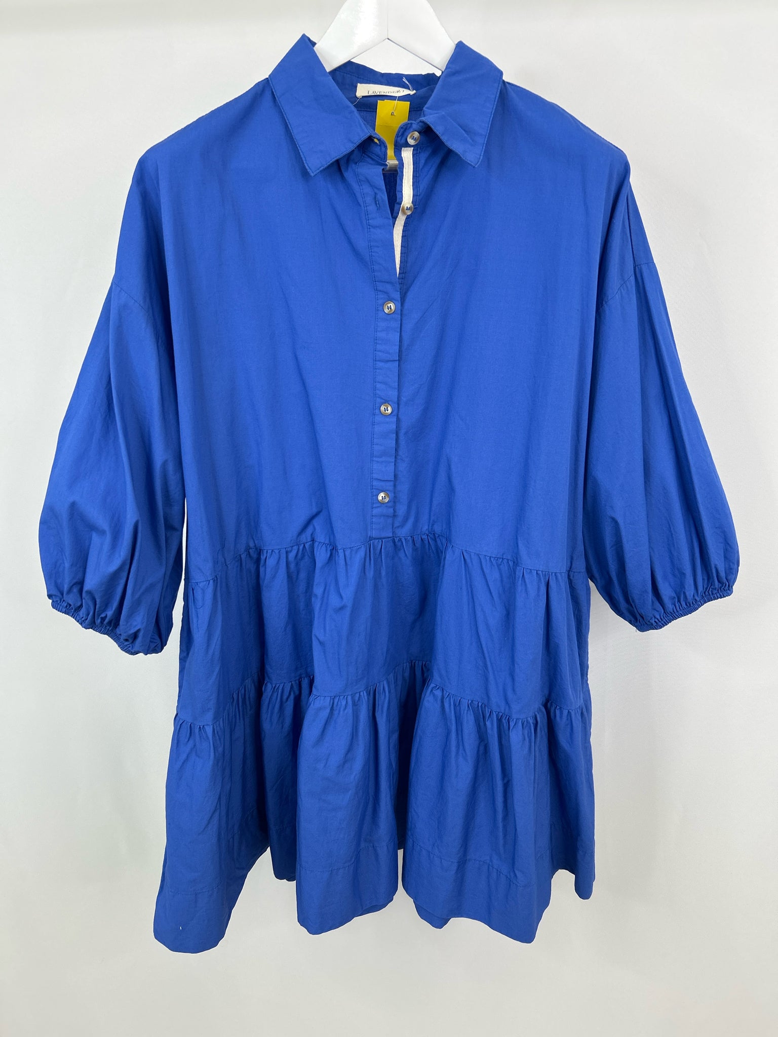 LAVENDAR J Size S Royal Blue Women Dress