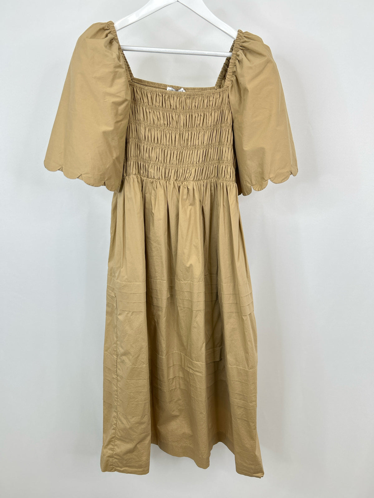 English Factory Size M Light Brown Women Dress