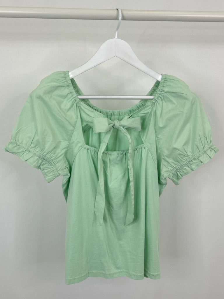 J CREW Women Size S Light Green Top NWT