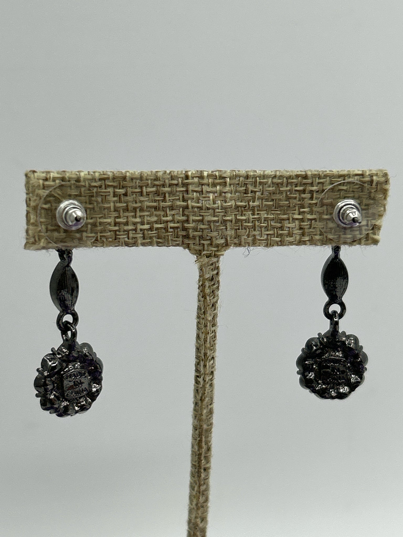 SUZANNE SOMERS Black & Purple Jewelry Set