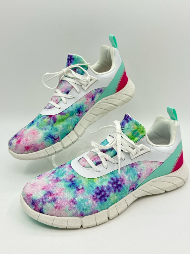 EASY SPIRIT Size 9W Multi-Color Sneakers