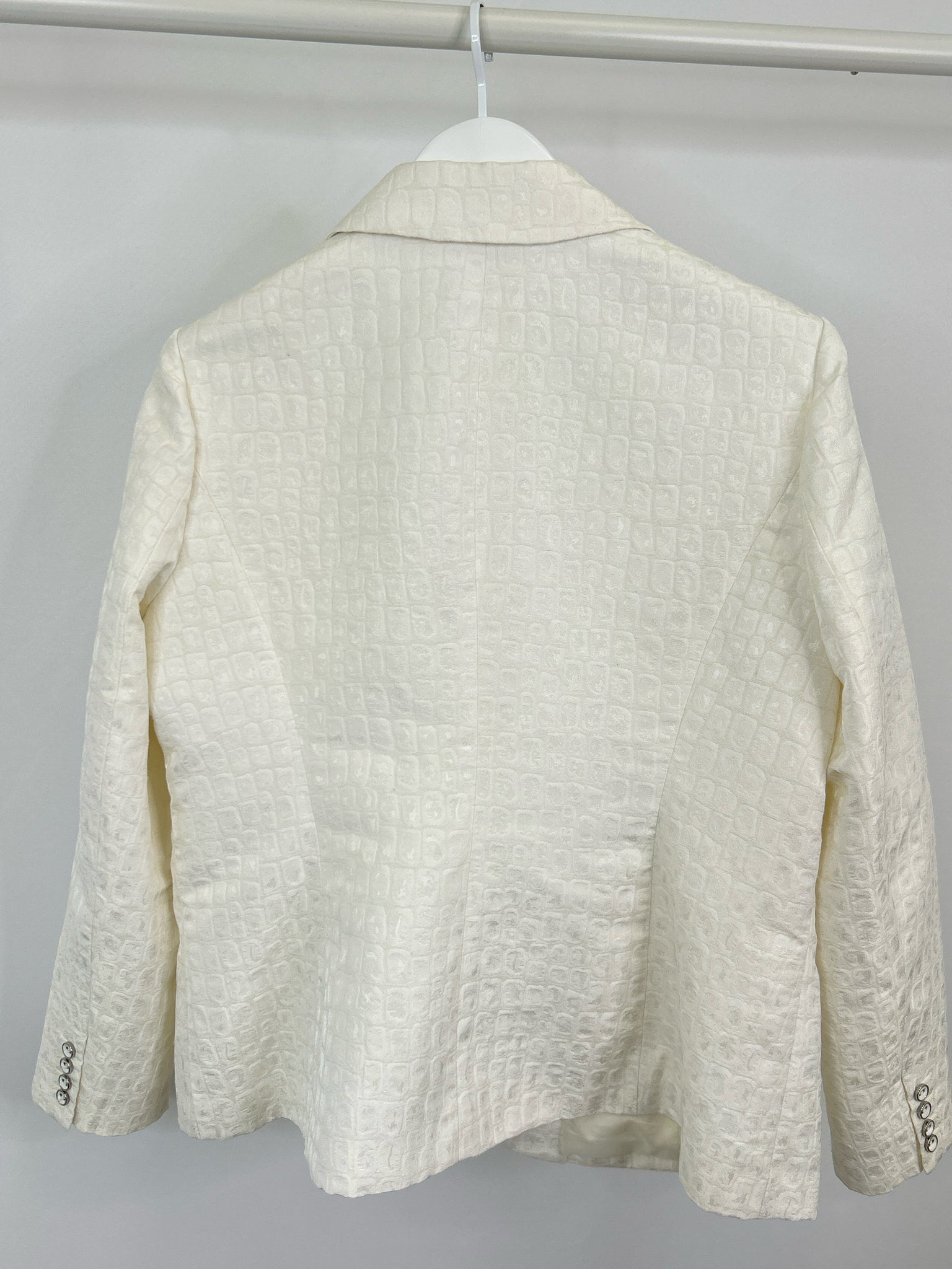 CHICO'S Size 12 White Women Jacket