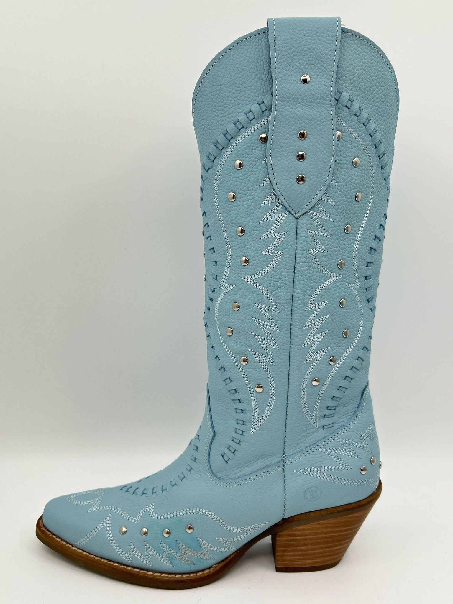 DINGO Size 7.5M Pale Blue Women Boots