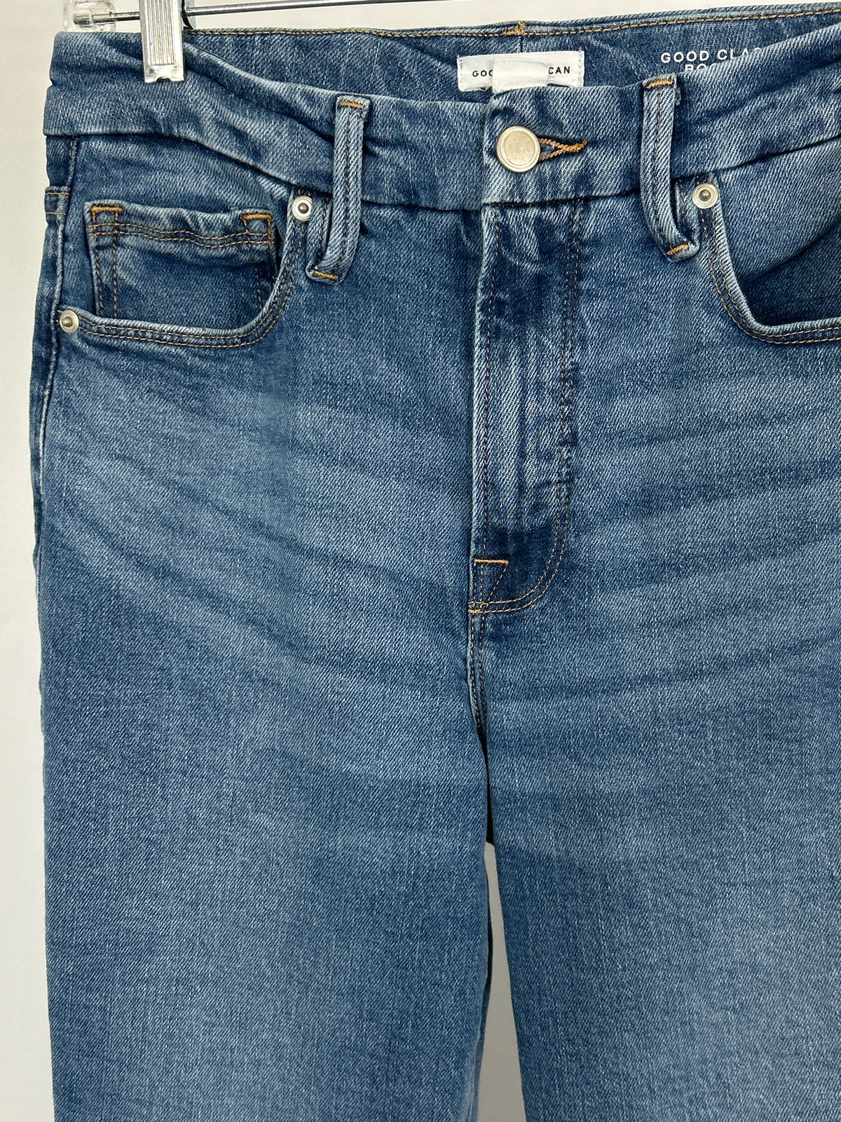 GOOD AMERICAN Size 4/27 BLUE DENIM Women jeans