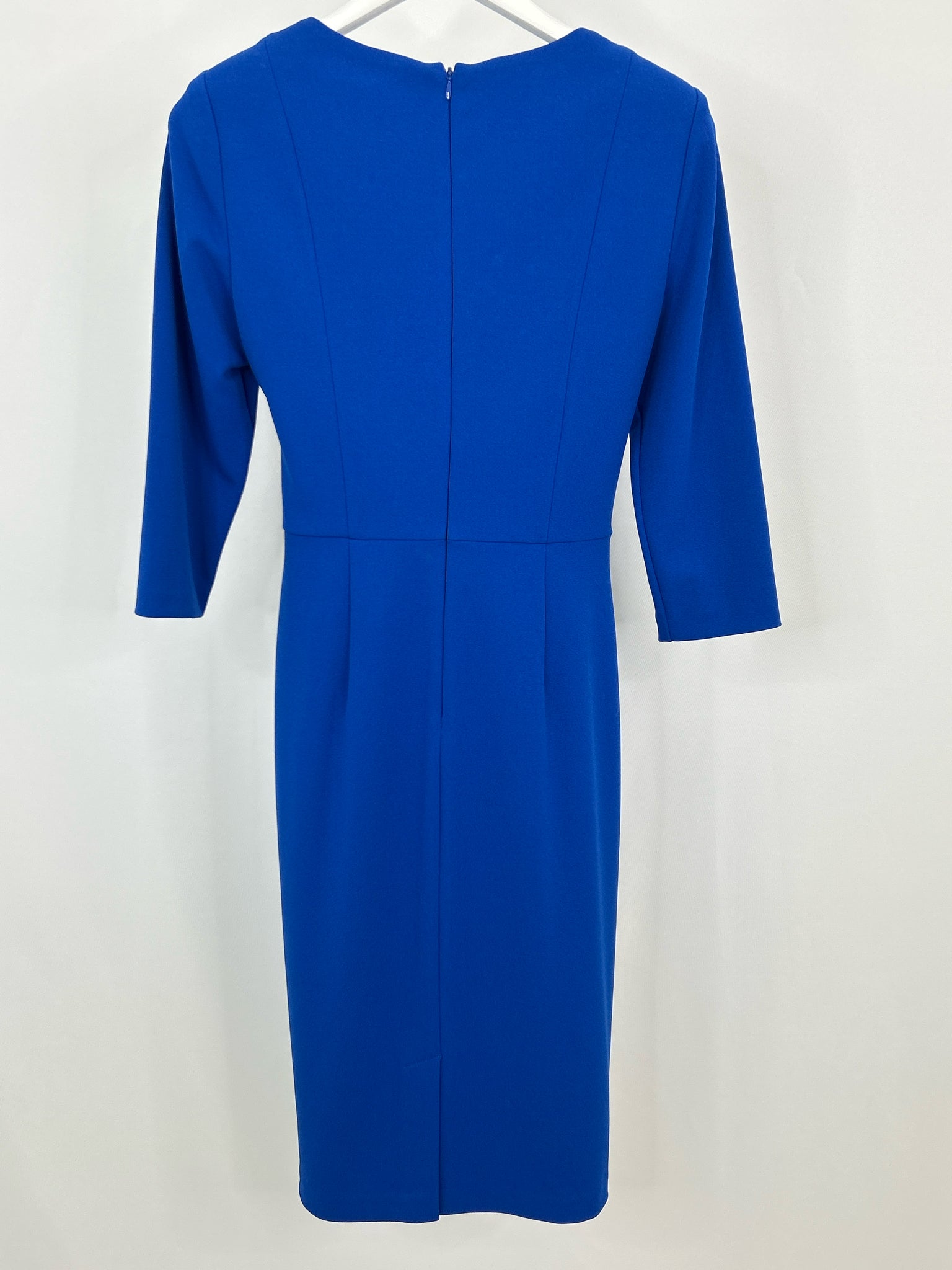 ADRIANNA PAPELL Size 6 Royal Blue Women Dress