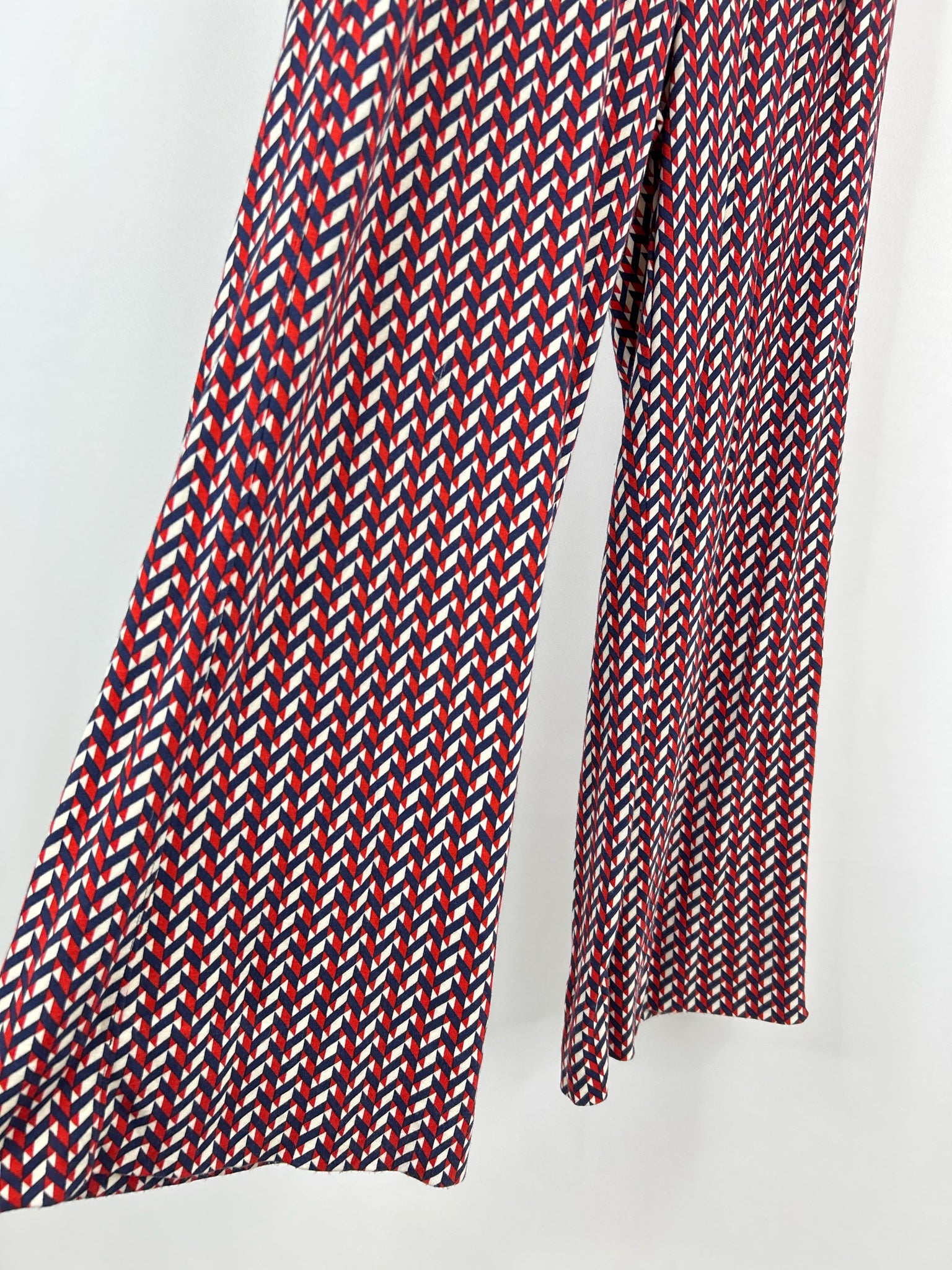 CABI Size S NAVY AND RED Women Pants