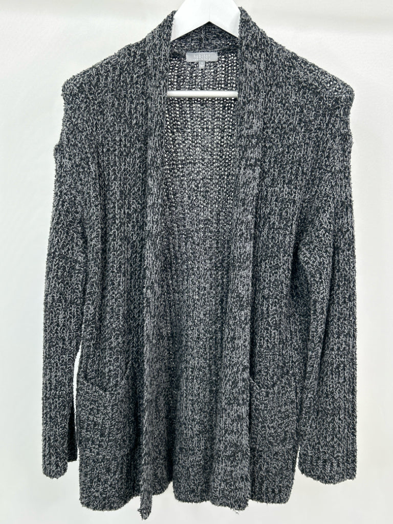 HABITAT Women Size S GRAY AND BLACK Cardigan