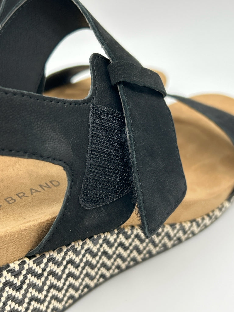 LUCKY BRAND Size 9.5W Black Women's Sandal