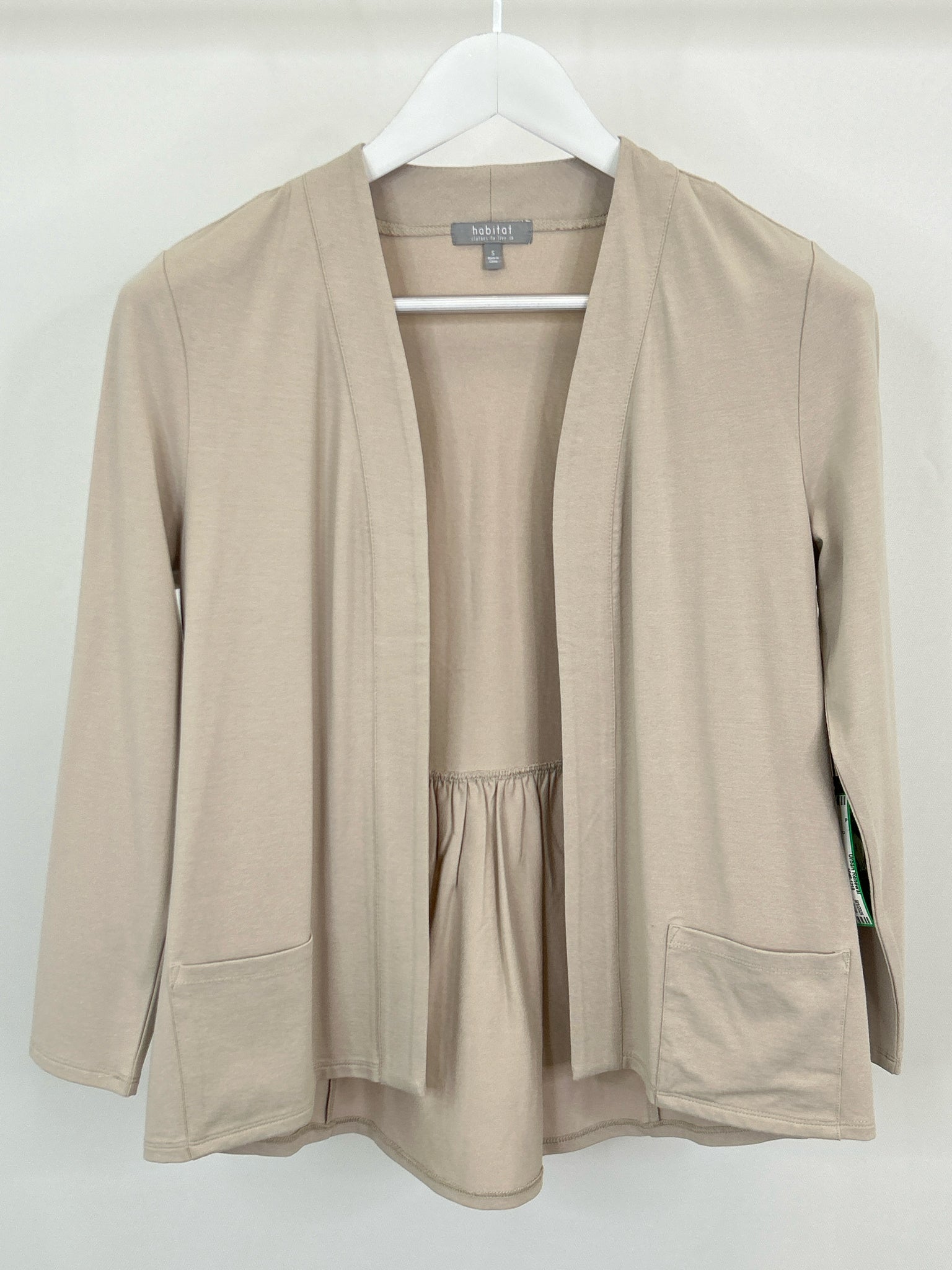 HABITAT Size S Beige Women Jacket