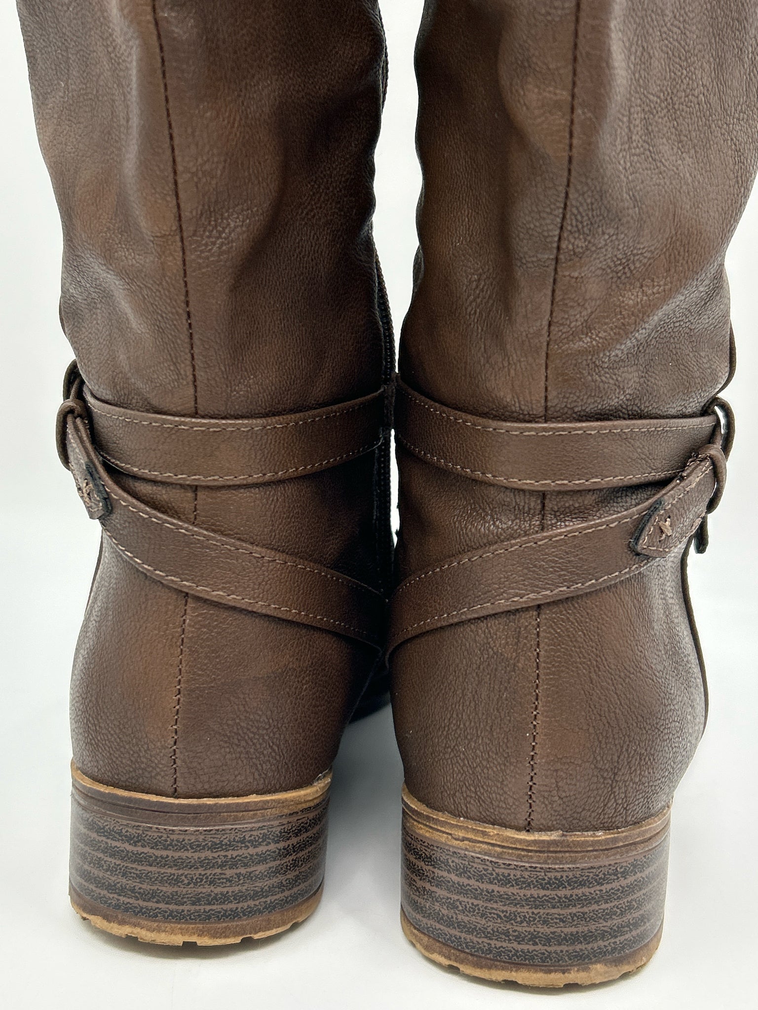 LIFESTRIDE Size 7M Brown Women Boots