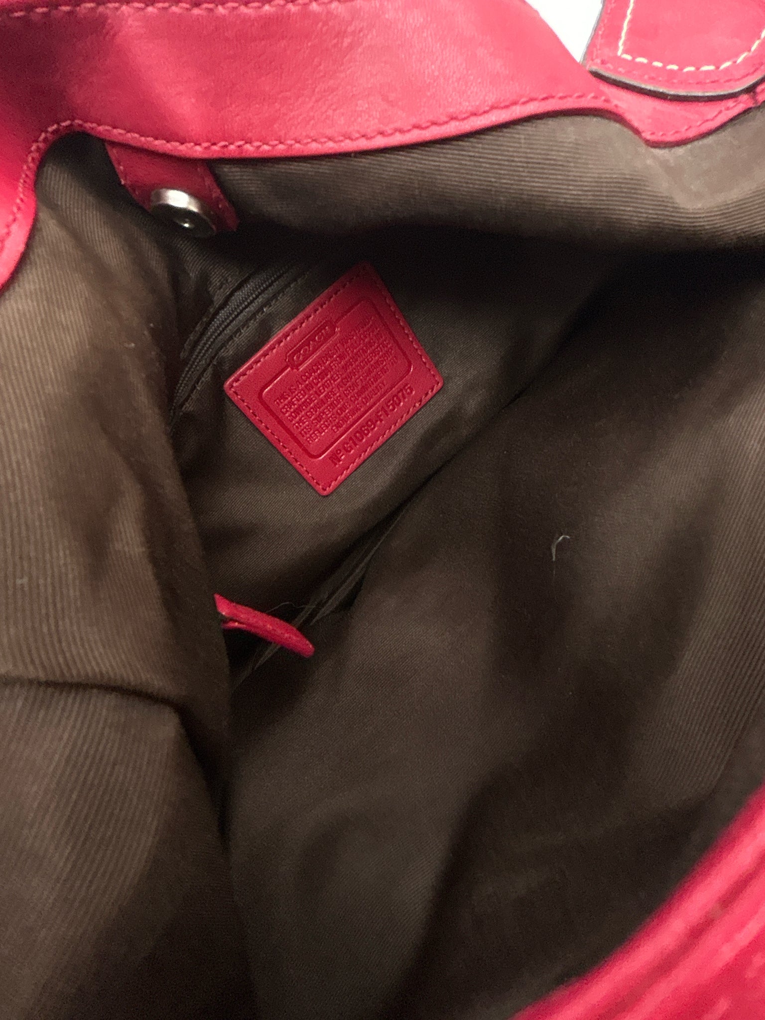 Coach Red Women Purse