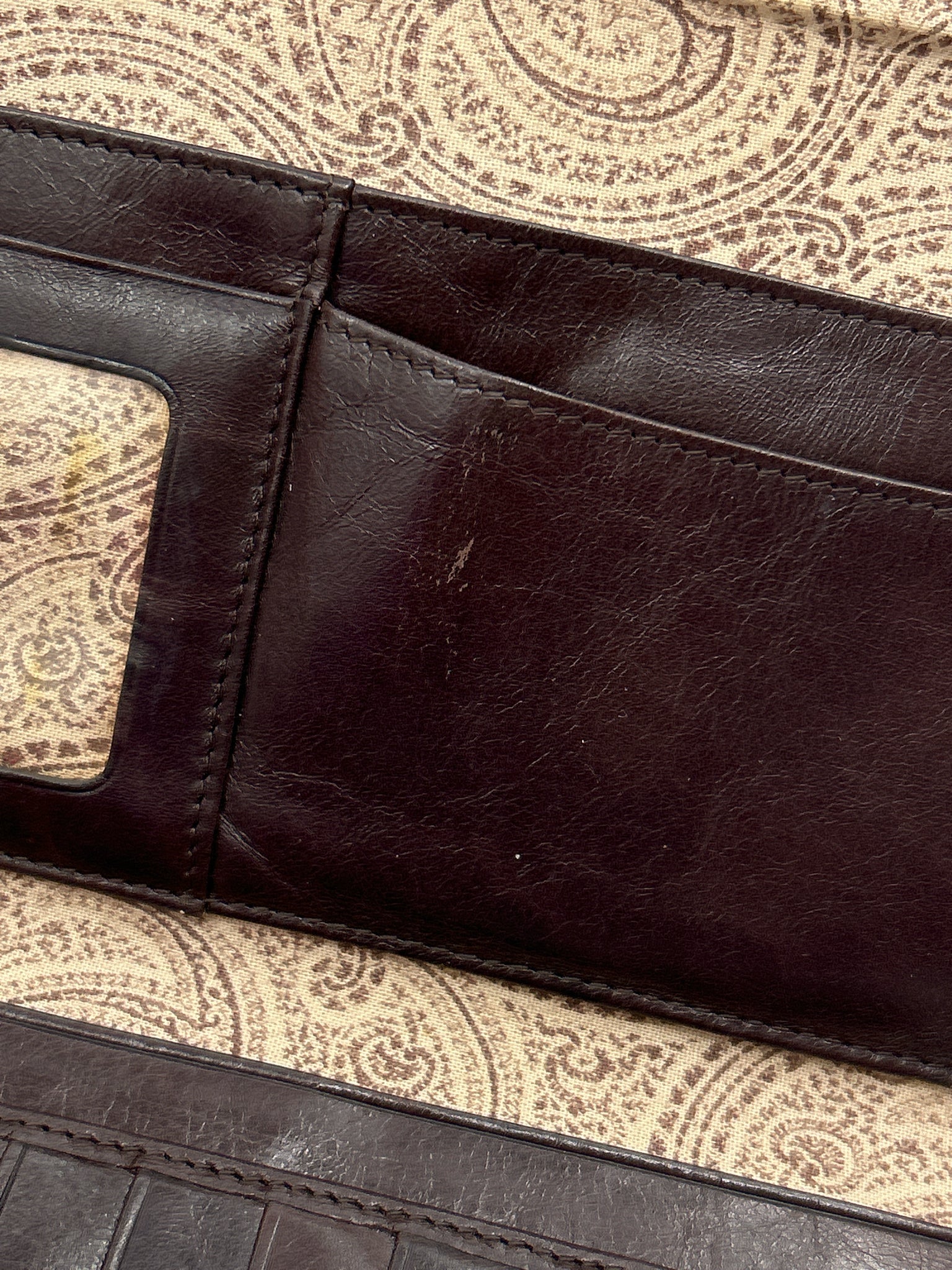HOBO DARK BROWN Women Wallet
