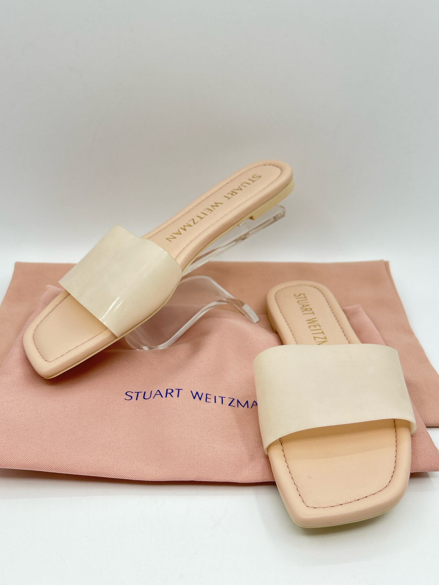 STUART WEITZMAN Size 7.5B Rose Women Sandal NWT