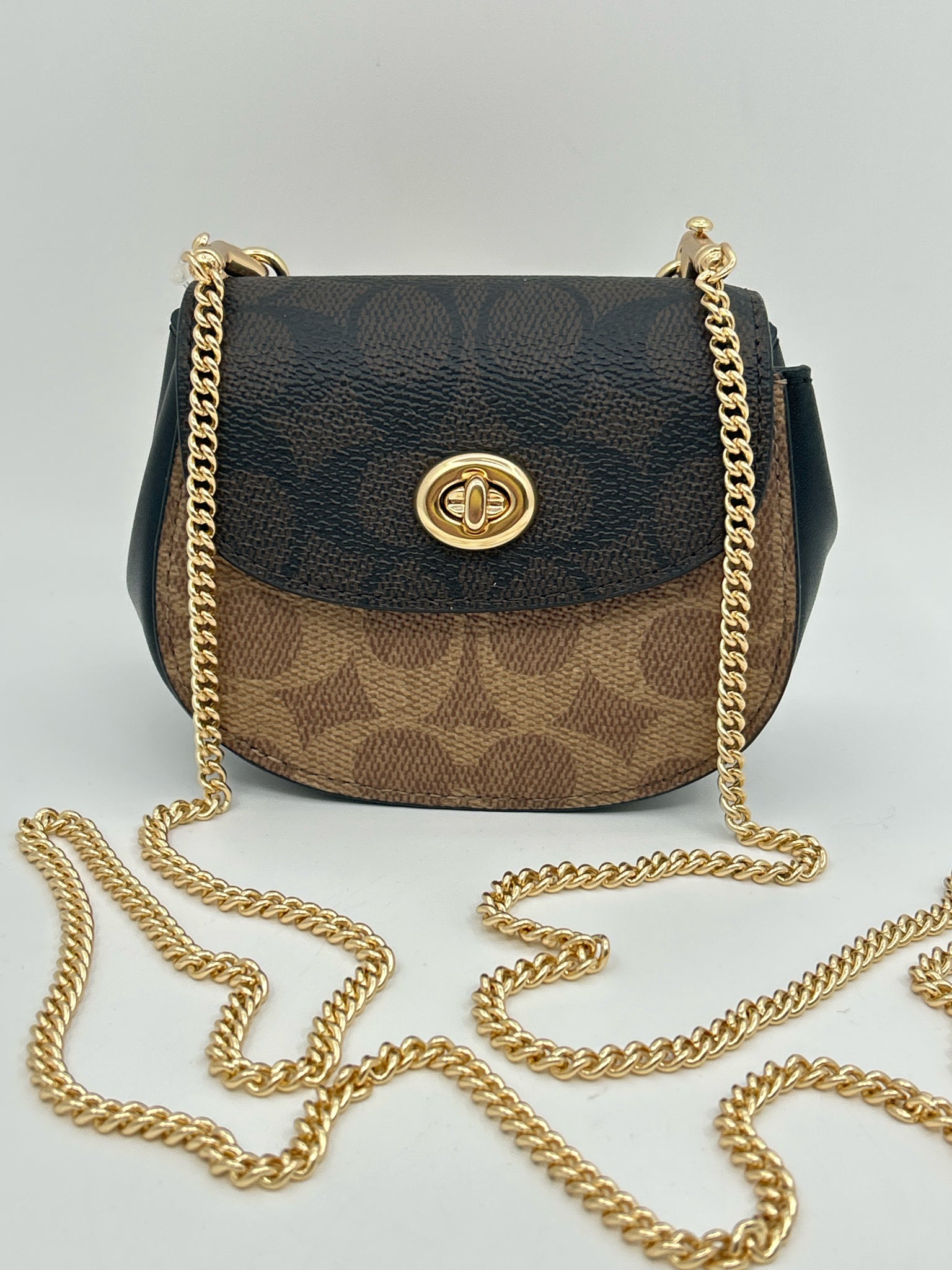 COACH BROWN MONOGRAM Women Purse