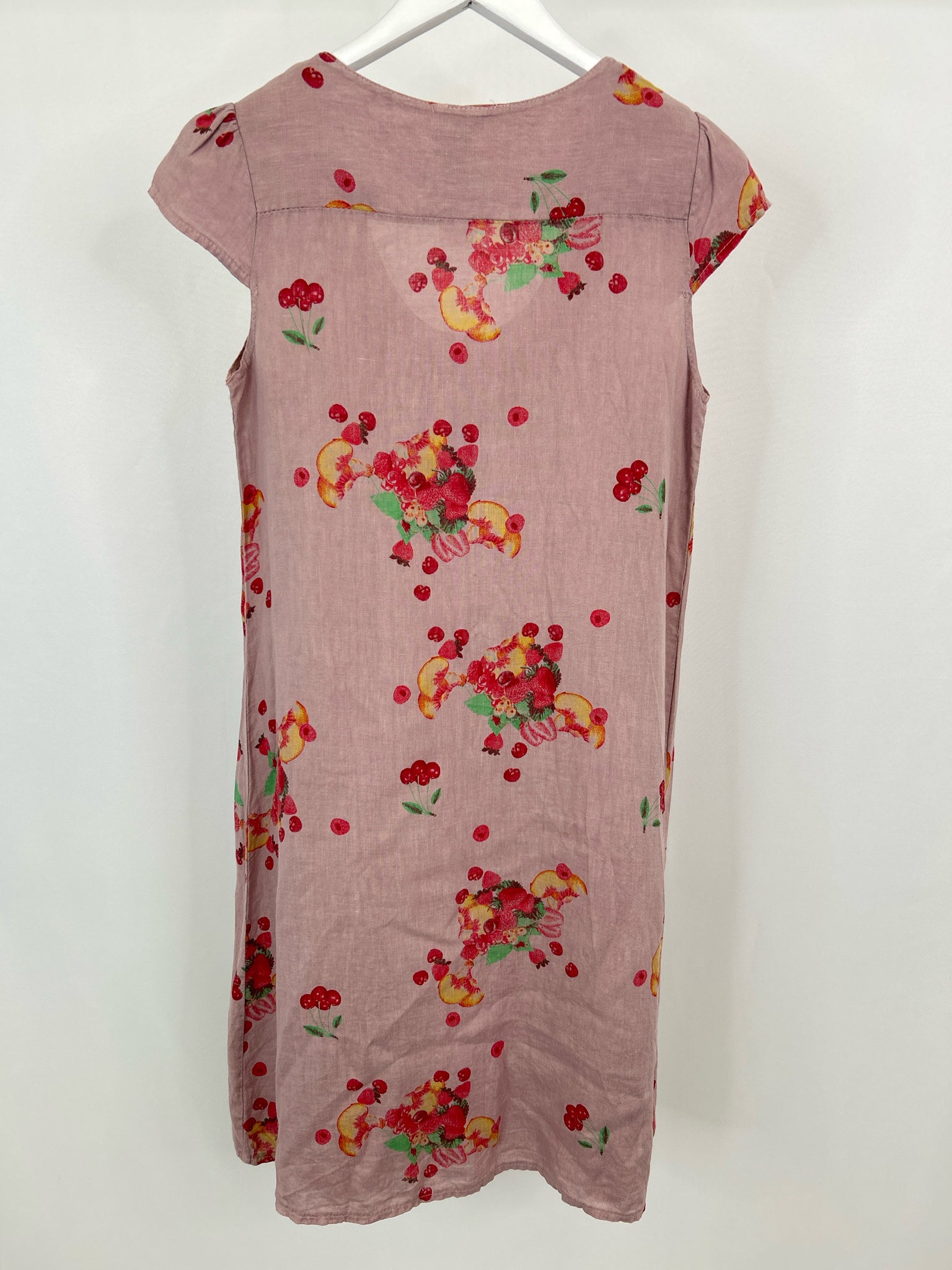 TALIA BENSON Size M Pink Print Women Dress