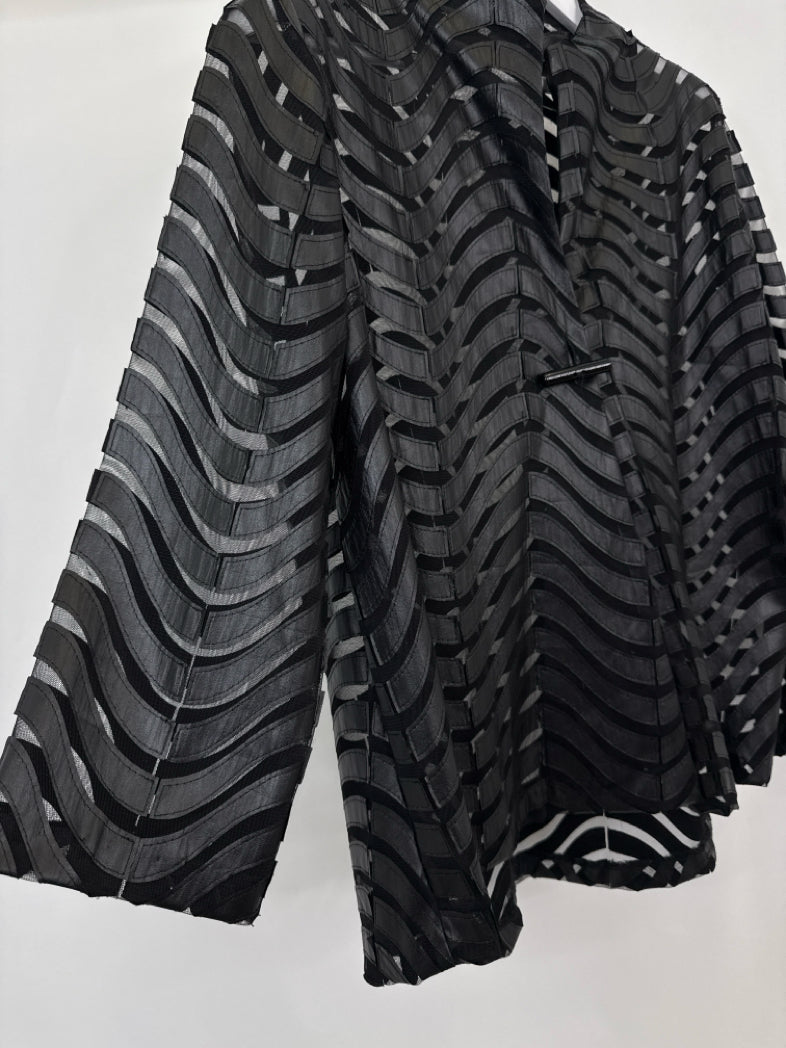 YUSHI Size XL Black Women Jacket