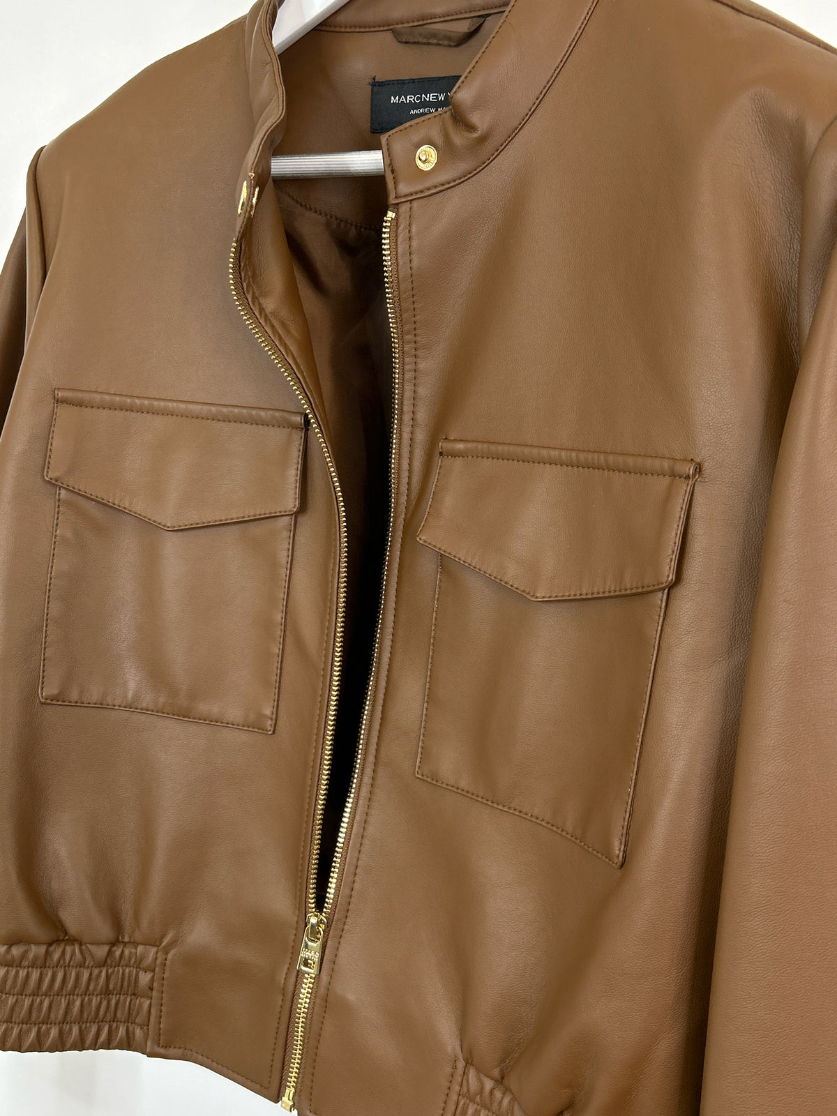 MARC NEW YORK Size XL Brown Women Jacket