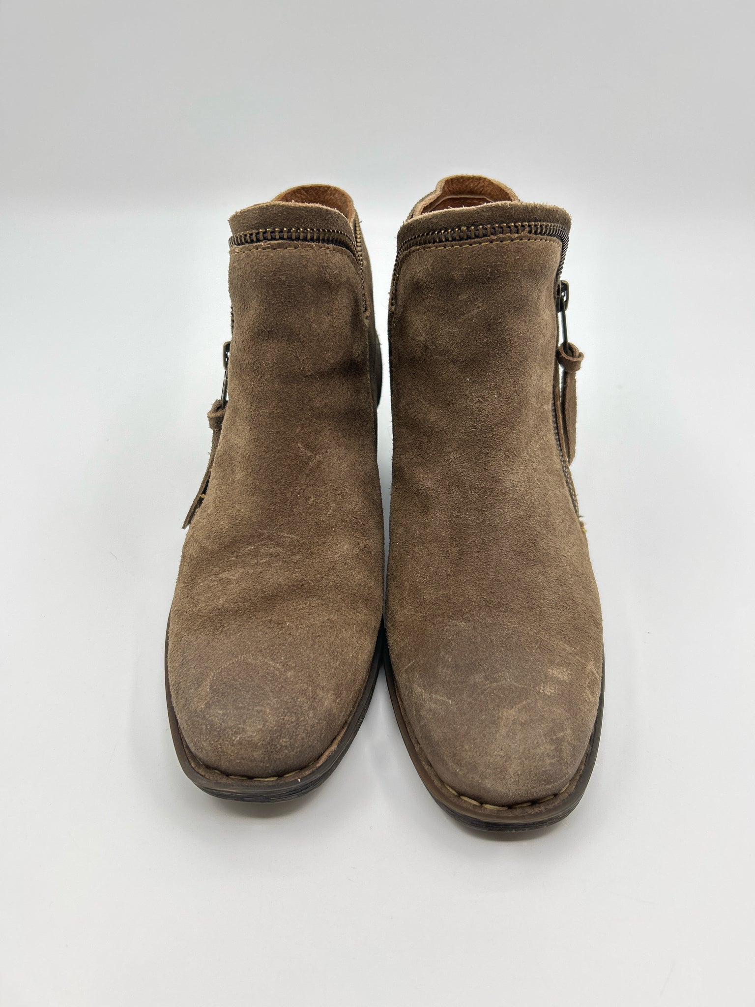 BORN Size 6.5 Brown Women Booties