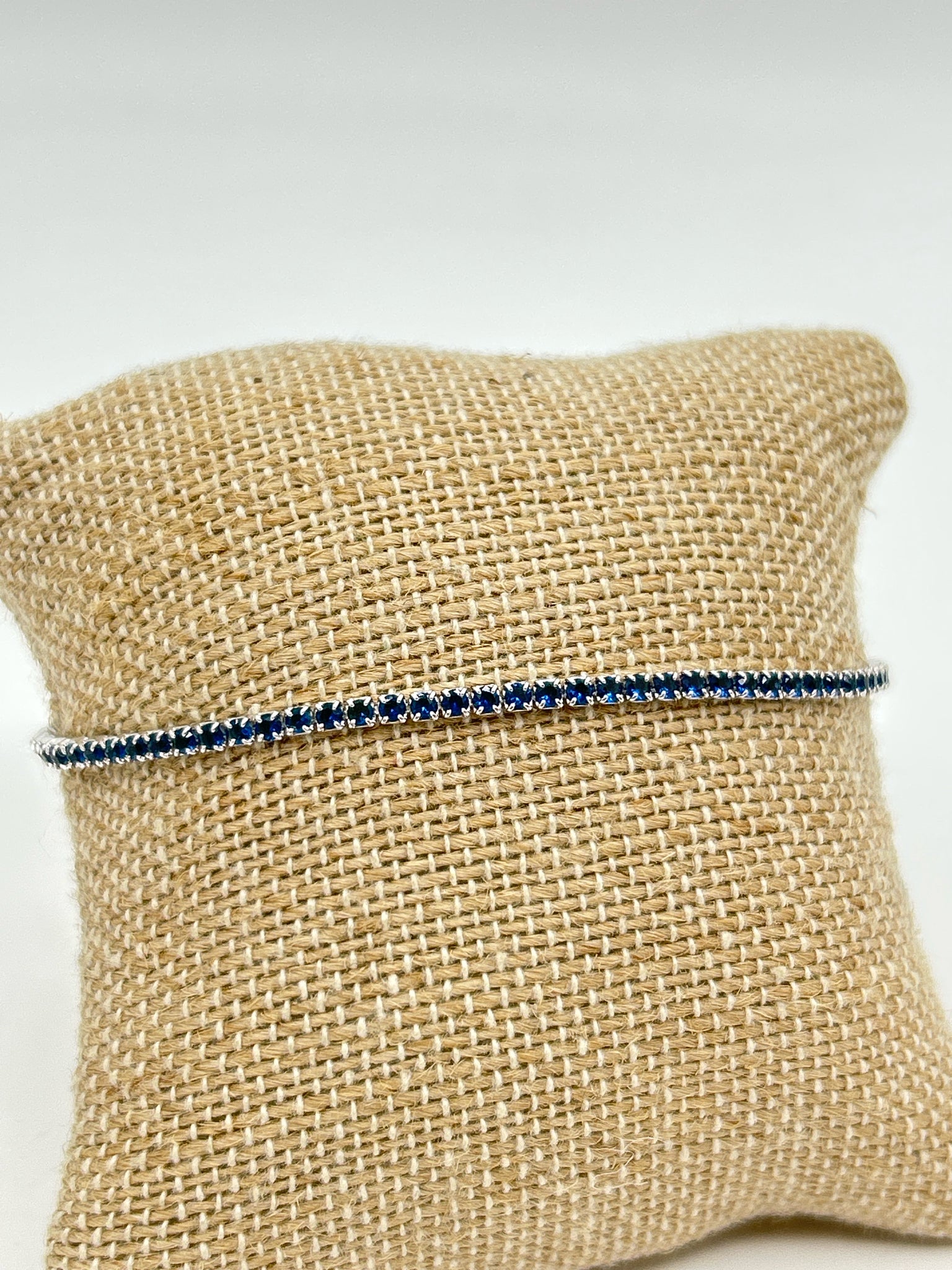 925 SILVER AND BLUE Bracelet
