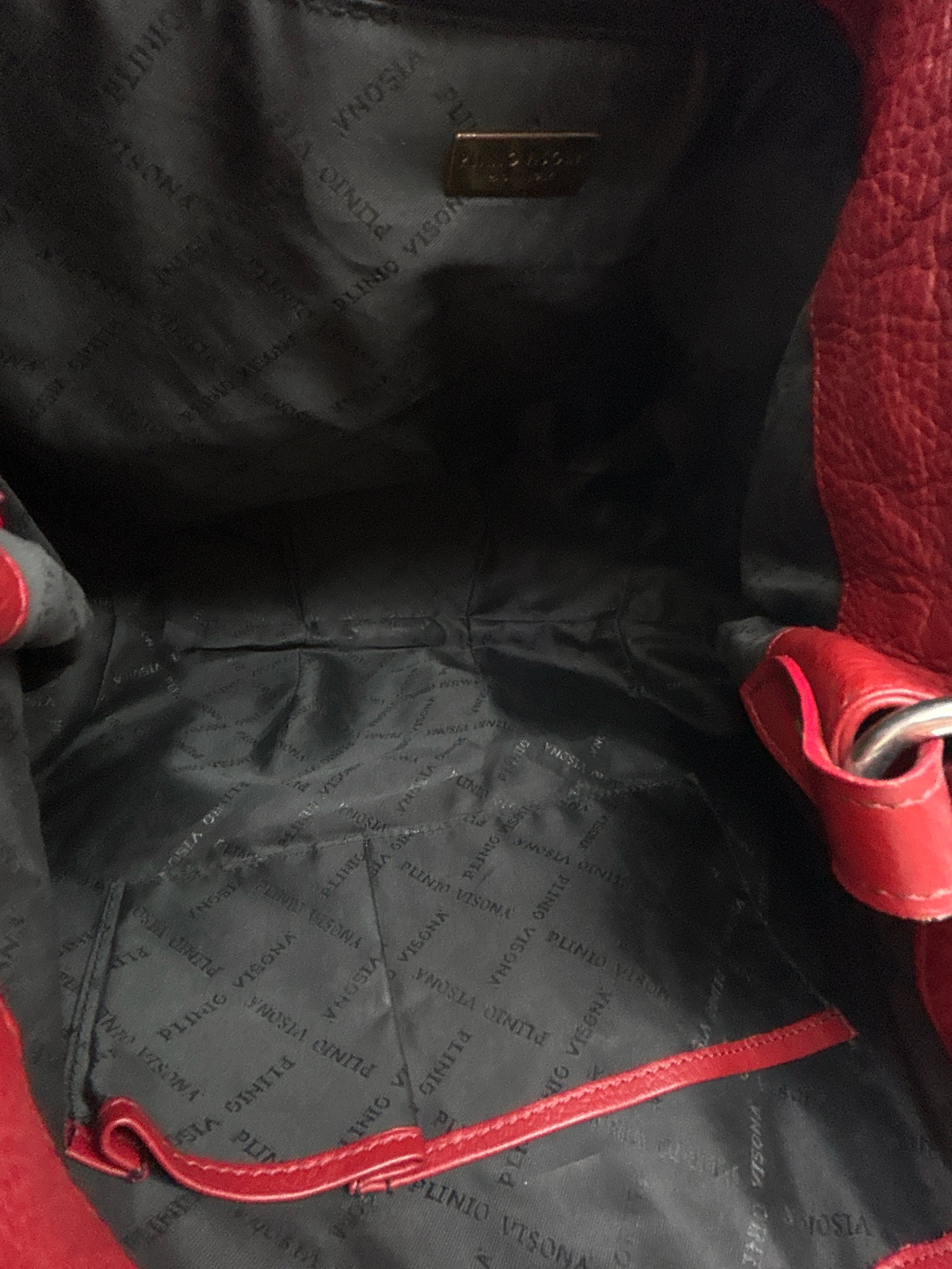 PLINIO VISONA Red Women Purse